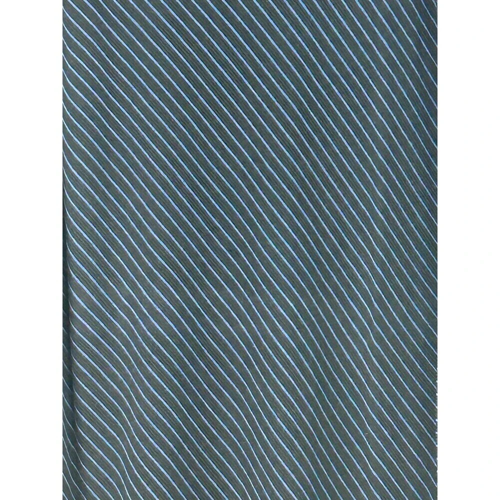 J Jill Wearever Womens Midi Black Blue Striped Pull On Skirt Slit Sz XL 1260E4 - Picture 7 of 11